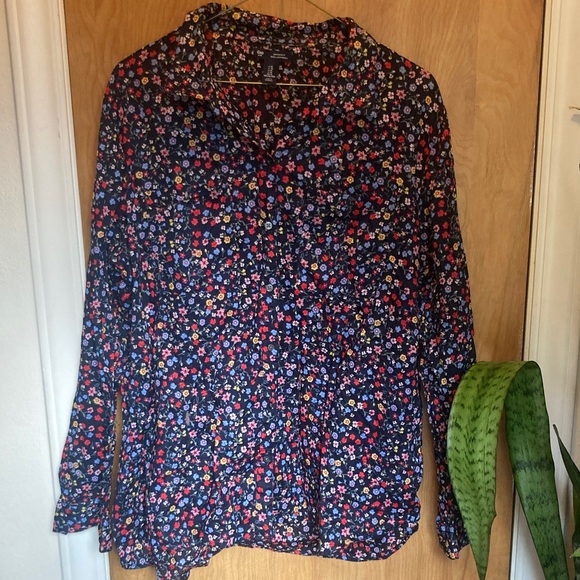 GAP Multicolor Floral Blouse - Picture 1 of 3